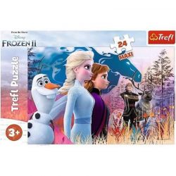 Trefl - Puzzle Frozen 2 Magiczna wyprawa Maxi 24 ele.