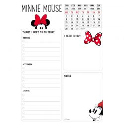 Minnie Mouse - Planner dzienny 54 strony A5
