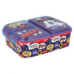 Mickey Mouse - Lunchbox / śniadaniówka z przegródkami