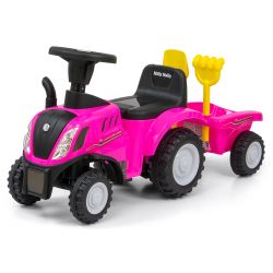 Milly Mally Pojazd NEW HOLLAND T7 TRACTOR Pink