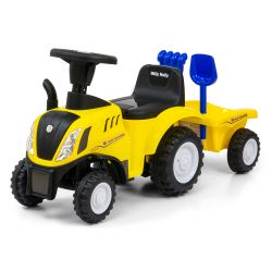 Milly Mally Pojazd NEW HOLLAND T7 TRACTOR Yellow