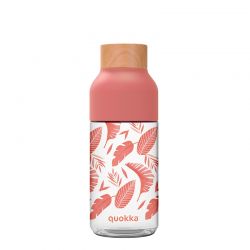 Quokka Ice - Butelka na wodę z tritanu 570 ml (Pink Botanical)