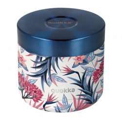 Quokka Whim Food Jar - Lunchbox termiczny / termos obiadowy 600 ml (Blue Garden)