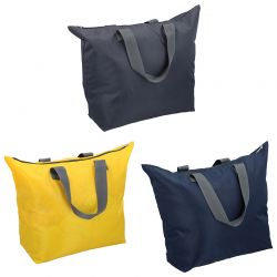 Dunlop – Składana torba podróżna / na zakupy, bagaż podręczny (żółty)